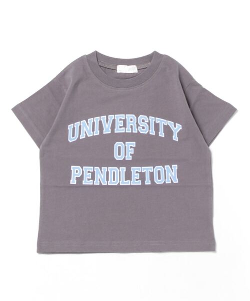 b・ROOM（ビールーム）の「【型崩れしないやわらかコットン】選べる10パターンオリジナルプリントTシャツ（Tシャツ/カットソー・キッズ・パープル/グレイッシュベージュ/アイボリー/グリーン/ネイビー/チャコール/ミント/モカ/ブルーグレー/イエロー・110cm/120cm/130cm/140cm/100cm/150cm）」の15枚目の写真