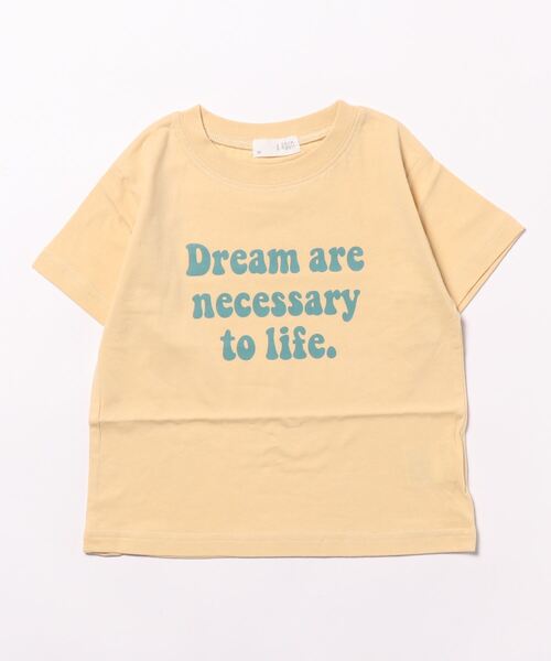 b・ROOM（ビールーム）の「【型崩れしないやわらかコットン】選べる10パターンオリジナルプリントTシャツ（Tシャツ/カットソー・キッズ・パープル/グレイッシュベージュ/アイボリー/グリーン/ネイビー/チャコール/ミント/モカ/ブルーグレー/イエロー・110cm/120cm/130cm/140cm/100cm/150cm）」の11枚目の写真