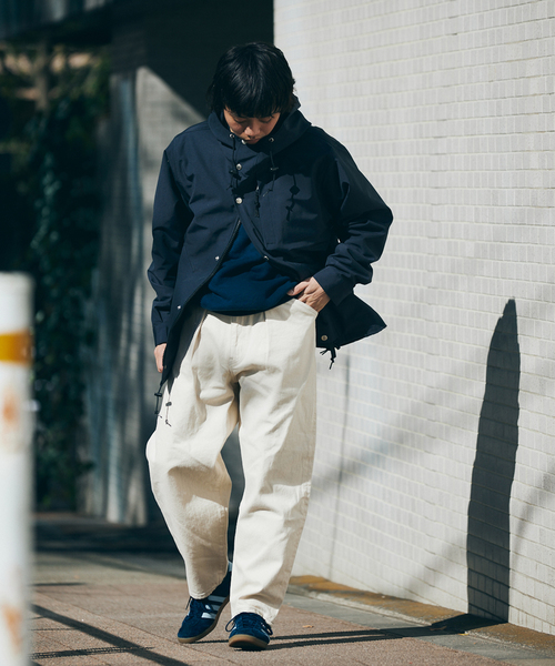 JOURNAL STANDARD（ジャーナルスタンダード）の「デニムトレイルバルーンパンツ2（デニムパンツ・メンズ・ネイビー/コバルトブルー/ブラック系その他/アイボリー・LARGE/SMALL/MEDIUM）」の11枚目の写真