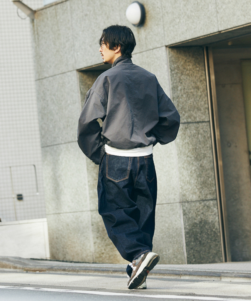 JOURNAL STANDARD（ジャーナルスタンダード）の「デニムトレイルバルーンパンツ2（デニムパンツ・メンズ・ネイビー/コバルトブルー/ブラック系その他/アイボリー・LARGE/SMALL/MEDIUM）」の16枚目の写真