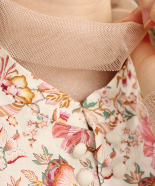 I am I in fact...(アイアムアイインファクト)の「Glitter tulle タートルインナー(Tシャツ/カットソー・レディース・ホワイト/サックスブルー/オレンジ/シルバー/ピンク・FREE)」の19枚目の写真