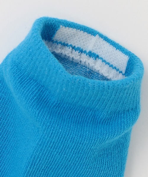 petit main(プティマイン)の「刺繍ソックス(ソックス/靴下・キッズ・ターコイズブルー/クリーム・S/L/SS/M)」の5枚目の写真