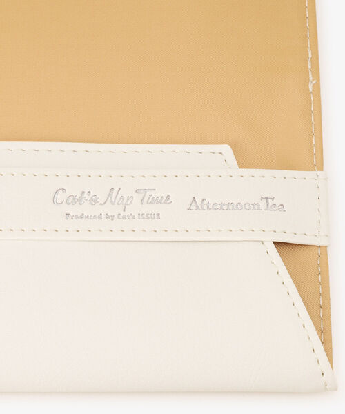 Afternoon Tea（アフタヌーンティー）の「ブックカバー/Cat's NapTime（ステーショナリー・レディース・ホワイト・ONE SIZE）」の4枚目の写真