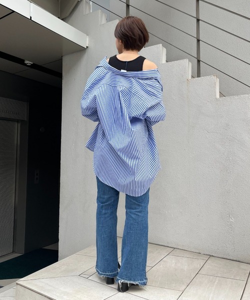 CIAOPANIC（チャオパニック）の「【GEM】ロゴゴムクロップドタンクトップ/カップ付き（タンクトップ・レディース・ブラック/イエロー・FREE）」の18枚目の写真