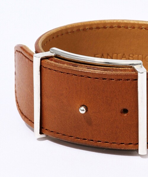 FANTASTIC MAN（ファンタスティックマン）の「FANTASTIC MAN LEATHER BRACELET328 レザーブレスレット（ブレスレット・メンズ・ブラウン系その他・FREE）」の4枚目の写真