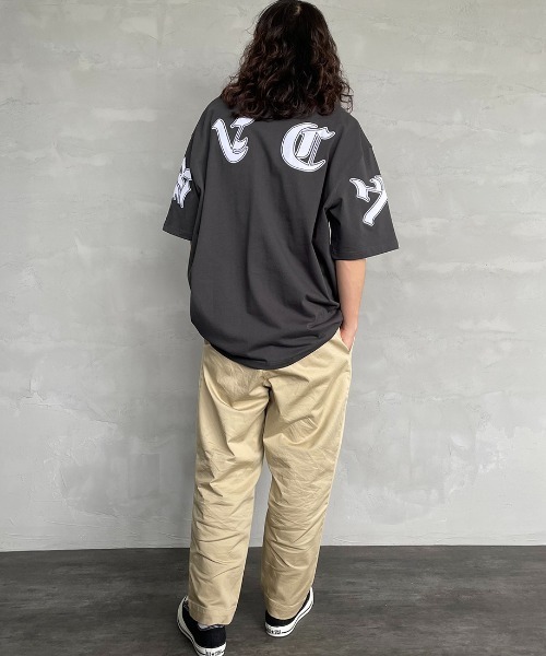 RVCA（ルーカ）の「[RVCA/ルーカ] OE FAKE RVCA バックワッペンロゴTシャツ（Tシャツ/カットソー・レディース・ホワイト/ブラック・M/L/XL）」の9枚目の写真