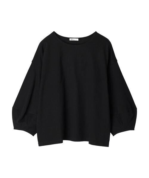 CRAFT STANDARD BOUTIQUE(クラフトスタンダードブティック)の「バルーンスリーブプルオーバー(Tシャツ/カットソー・レディース・ブラック/ホワイト/モカ/ラベンダー・FREE)」の7枚目の写真