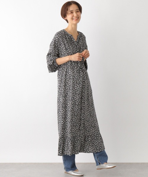 ワンピース HOBBYRA HOBBYRE LEPSIM（レプシィム）の「マタニティ／小花柄プリントワンピース