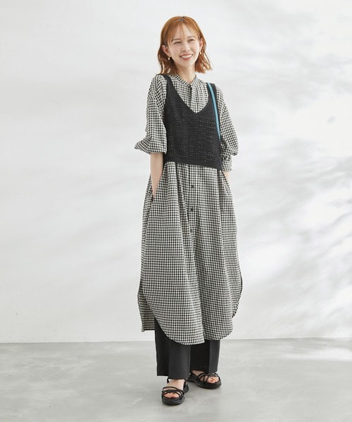ROPE' PICNIC（ロペピクニック）の「透かし編みニットベスト