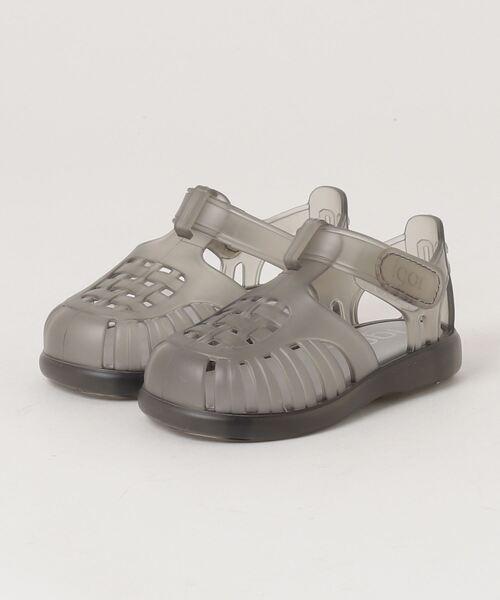 igor（イゴール）の「igor TOBBY VELCRO イゴール トビー サンダル（サンダル・キッズ・レッド/ブルー系1/クリア/レッド系1/イエロー/アクア/ピンク/ネイビー/ブルー/パープル/ブラック/オレンジ・14.5㎝/18cm/13cm/14cm/15cm/12.5cm/17cm/16cm/12cm/16.5cm）」の2枚目の写真