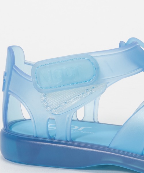 igor（イゴール）の「igor TOBBY VELCRO イゴール トビー サンダル（サンダル・キッズ・レッド/ブルー系1/クリア/レッド系1/イエロー/アクア/ピンク/ネイビー/ブルー/パープル/ブラック/オレンジ・14.5㎝/18cm/13cm/14cm/15cm/12.5cm/17cm/16cm/12cm/16.5cm）」の19枚目の写真