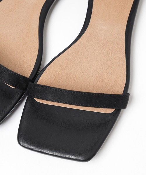 LEPSIM（レプシィム）の「アンクルストラップフラットサンダル　907841（サンダル・レディース・シルバー/ブラック/ベージュ・MEDIUM/LARGE）」の22枚目の写真