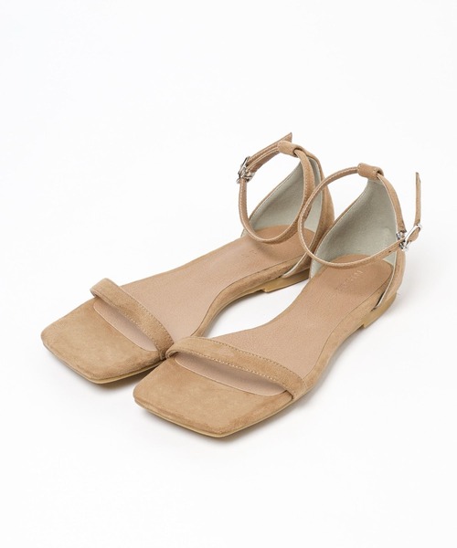 LEPSIM（レプシィム）の「アンクルストラップフラットサンダル　907841（サンダル・レディース・シルバー/ブラック/ベージュ・MEDIUM/LARGE）」の17枚目の写真