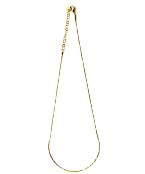 LHME（エルエイチエムイー）の「LHME ”Gleam”ベネチアンチェーンネックレス/サージカルステンレス316L（金属アレルギー対応）（ネックレス・レディース・シルバー/ゴールド・40cm）」の11枚目の写真