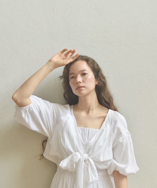 LHME（エルエイチエムイー）の「LHME ”Gleam”ベネチアンチェーンネックレス/サージカルステンレス316L（金属アレルギー対応）（ネックレス・レディース・シルバー/ゴールド・40cm）」の8枚目の写真