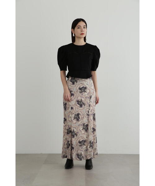 JILL STUART(ジルスチュアート)の「◆レースドッキングカットソートップス(Tシャツ/カットソー・レディース・ブラック/ホワイト・FREE)」の11枚目の写真