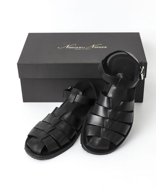 NOLLEY'S goodman(ノーリーズグッドマン)の「【NUOVO NICAR/ヌオヴォ ニカール】別注VACCHETTA グルカサンダル(サンダル・メンズ・ブラック・41/40/42)」の14枚目の写真