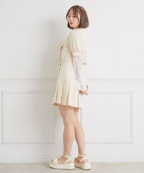 ems excite(エムズエキサイト)の「【セットアイテム】JK&JSKセット(その他アウター・レディース・ブラック系その他2/ピンク/ナチュラル・FREE)」の6枚目の写真