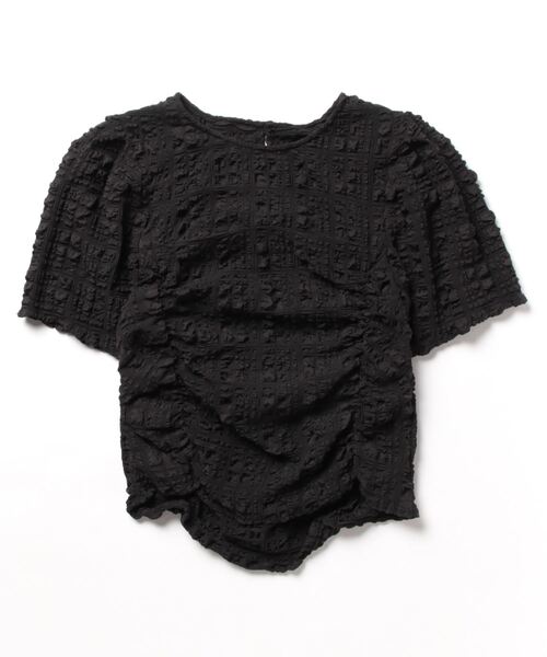 Rirandture クロップドリンクルブラウス Rirandture（リランドチュール）の「クロップドリンクルブラウス