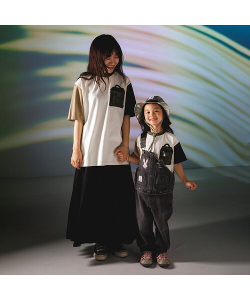 BREEZE(ブリーズ)の「DODコラボ カマボコポケットTシャツ(オトナ)(Tシャツ/カットソー・レディース・ベージュ/カーキ/レインボー・LARGE/MEDIUM)」の5枚目の写真