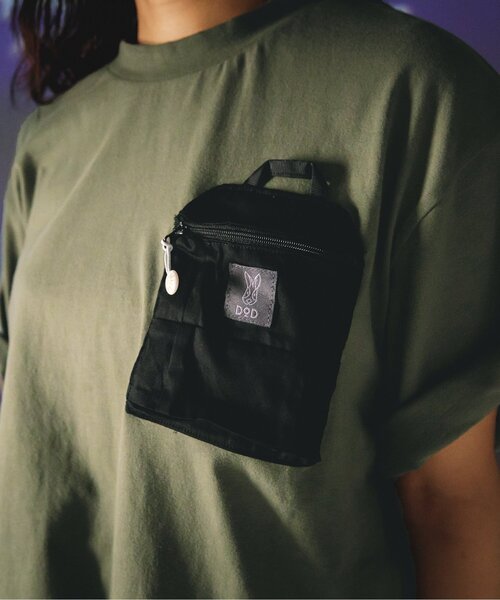 BREEZE(ブリーズ)の「DODコラボ カマボコポケットTシャツ(オトナ)(Tシャツ/カットソー・レディース・ベージュ/カーキ/レインボー・LARGE/MEDIUM)」の21枚目の写真