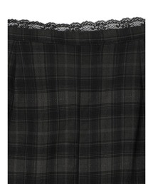 スカート MEDI LACE DOCKING CHECK TIGHT SKIRT Ameri（アメリ）の「MEDI LACE DOCKING CHECK TIGHT SKIRT