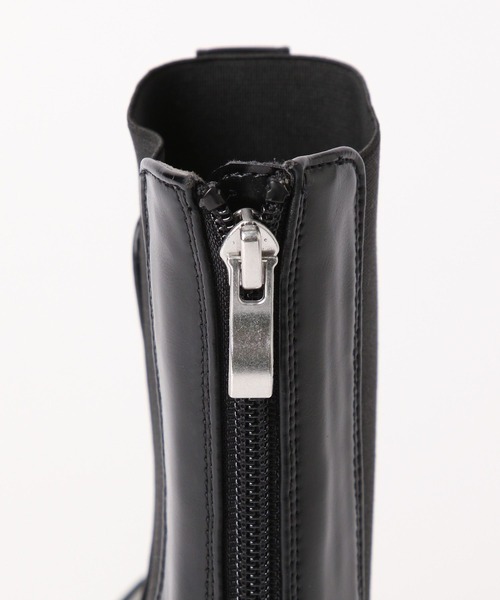 BAYFLOW（ベイフロー）の「※厚底バッグZIP サイドゴアブーツ 2（ブーツ・レディース・アイボリー/ブラック・SMALL/MEDIUM/LARGE）」の13枚目の写真