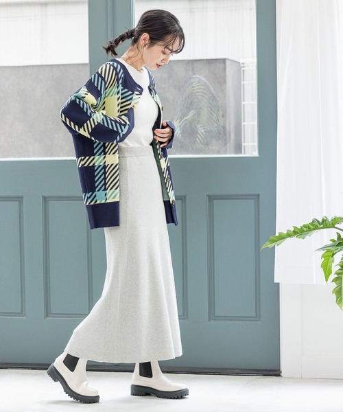 BAYFLOW（ベイフロー）の「※厚底バッグZIP サイドゴアブーツ 2（ブーツ・レディース・アイボリー/ブラック・SMALL/MEDIUM/LARGE）」の19枚目の写真