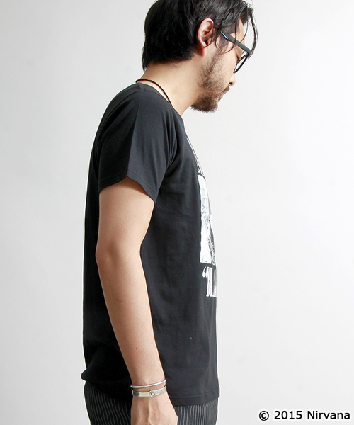 NIRVANA（ニルヴァーナ）の「∴WEGO/NIRVANAバンドTシャツ（Tシャツ/カットソー・メンズ・その他1/その他2・LARGE/MEDIUM）」の4枚目の写真