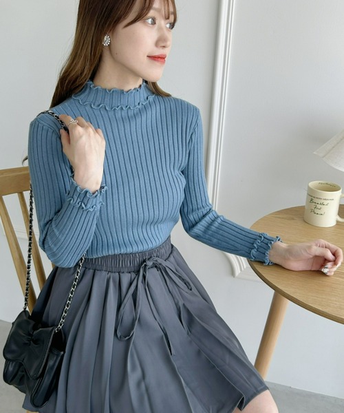 完売品！新品未使用タグ付き☆LECIELBLUE メロウリブニット 1056021192.jpg?1604232780