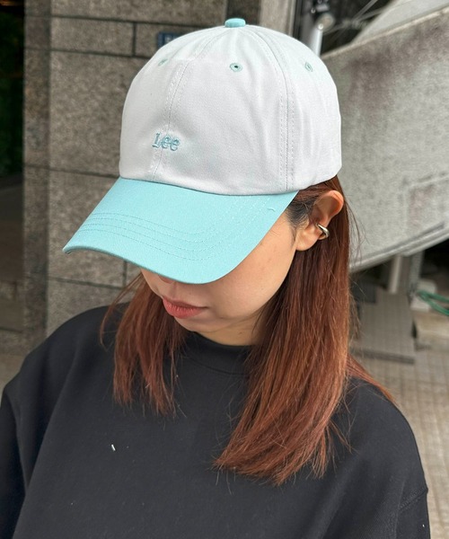 Lee(リー)の「LEE / LOGO CAP 2 / LA0388(キャップ・レディース・ネイビー/ベージュ/ホワイト/ブラック/ライトグレー/ブルー/ピンク系その他・MEDIUM/SMALL)」の13枚目の写真