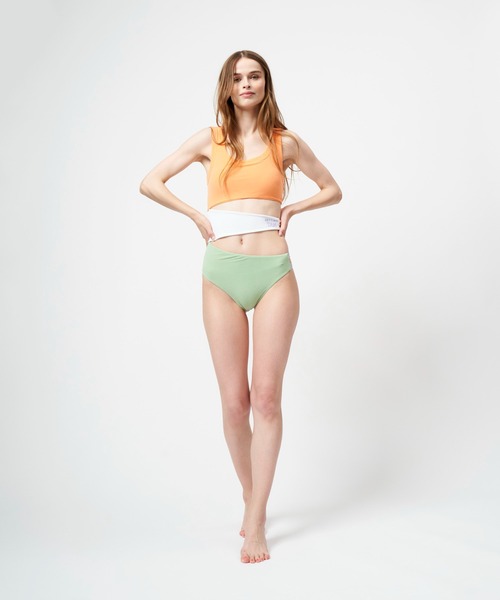 GUACAMOLE（ガカモレ）の「FUNCTIONAL PILE MULTI COLOR ONEPIECE（水着・レディース・ピンク系その他/オレンジ系その他・M）」の12枚目の写真