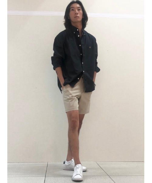 GAP（ギャップ）の「ブラナンベア オックスフォード ビッグシャツ（シャツ/ブラウス・メンズ・ブラック/ベージュ・L/XS/S/XL/M）」の8枚目の写真