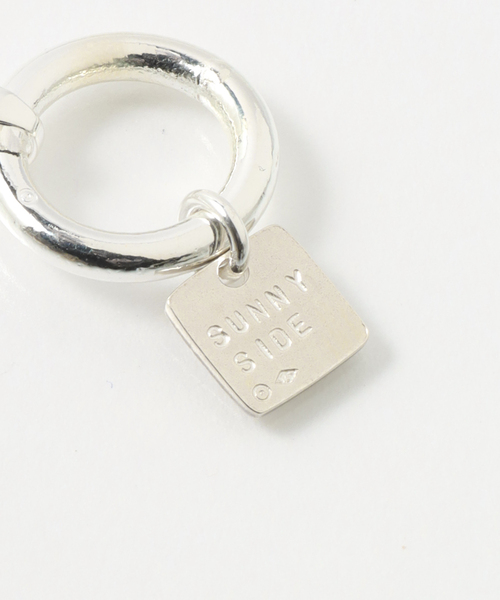 JOURNAL STANDARD（ジャーナルスタンダード）の「【On The Sunny Side Of The Street】SQUARE Snake Chain CHOCKER（ネックレス・メンズ・シルバー・FREE）」の5枚目の写真