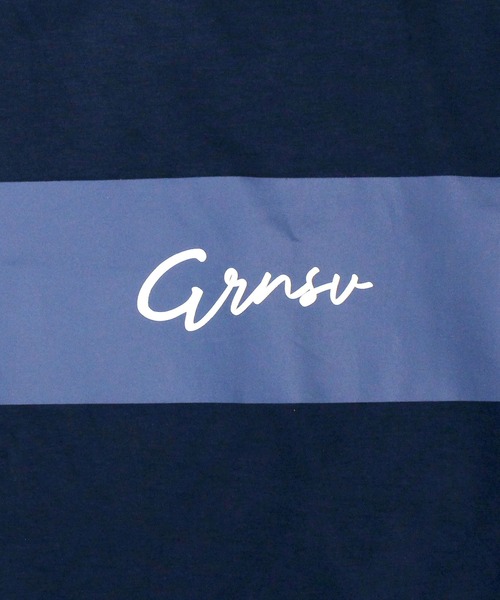 GIORNO SEVEN（ジョルノセブン）の「モックネックシャツ ゴルフウェア 筆記体ロゴ 長袖 ポロシャツ ハイネック メンズ（ゴルフグッズ・メンズ・ブラック/ホワイト/ネイビー・M/L/XL/XXL）」の9枚目の写真