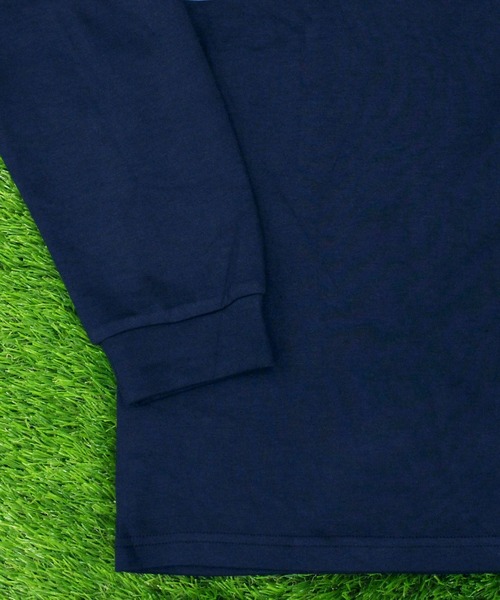 GIORNO SEVEN（ジョルノセブン）の「モックネックシャツ ゴルフウェア 筆記体ロゴ 長袖 ポロシャツ ハイネック メンズ（ゴルフグッズ・メンズ・ブラック/ホワイト/ネイビー・M/L/XL/XXL）」の11枚目の写真