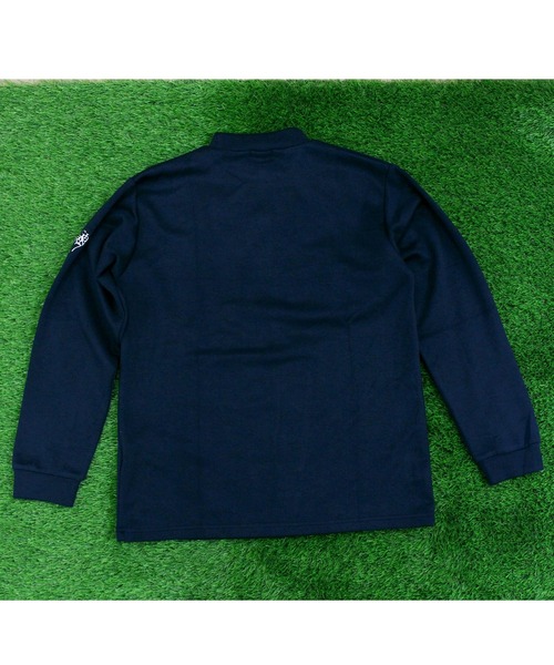 GIORNO SEVEN（ジョルノセブン）の「モックネックシャツ ゴルフウェア 筆記体ロゴ 長袖 ポロシャツ ハイネック メンズ（ゴルフグッズ・メンズ・ブラック/ホワイト/ネイビー・M/L/XL/XXL）」の12枚目の写真