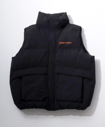 Salong hameu（サロン ハミュー）の「ボリューム中綿フェイクダウンベスト メンズ レディース/ショートペディン/パファージャケット（ダウンベスト）」