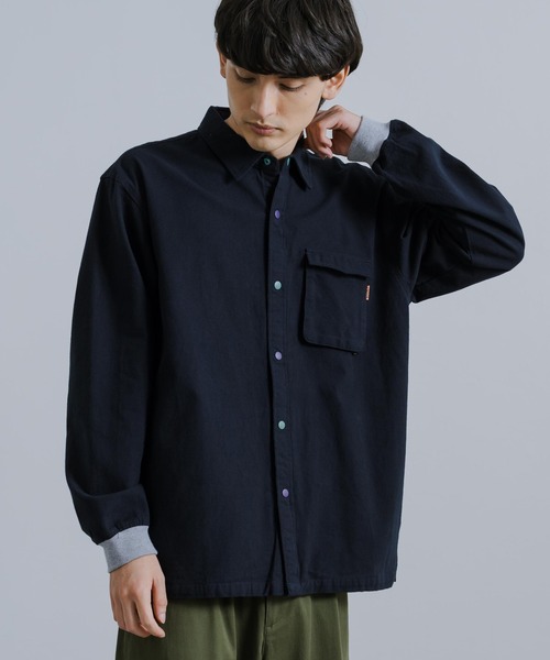 KRIFF MAYER（クリフメイヤー）の「KRIFF MAYER クリフメイヤー ビエラハッピーシャツ 2313402（シャツ/ブラウス・メンズ・チェック/モカ/マルチ/ネイビー/オフホワイト・XL/L/M）」の4枚目の写真