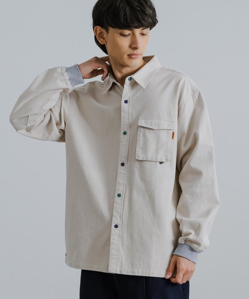 KRIFF MAYER（クリフメイヤー）の「KRIFF MAYER クリフメイヤー ビエラハッピーシャツ 2313402（シャツ/ブラウス・メンズ・チェック/モカ/マルチ/ネイビー/オフホワイト・XL/L/M）」の7枚目の写真