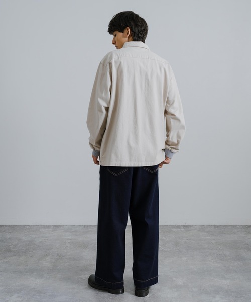 KRIFF MAYER（クリフメイヤー）の「KRIFF MAYER クリフメイヤー ビエラハッピーシャツ 2313402（シャツ/ブラウス・メンズ・チェック/モカ/マルチ/ネイビー/オフホワイト・XL/L/M）」の9枚目の写真