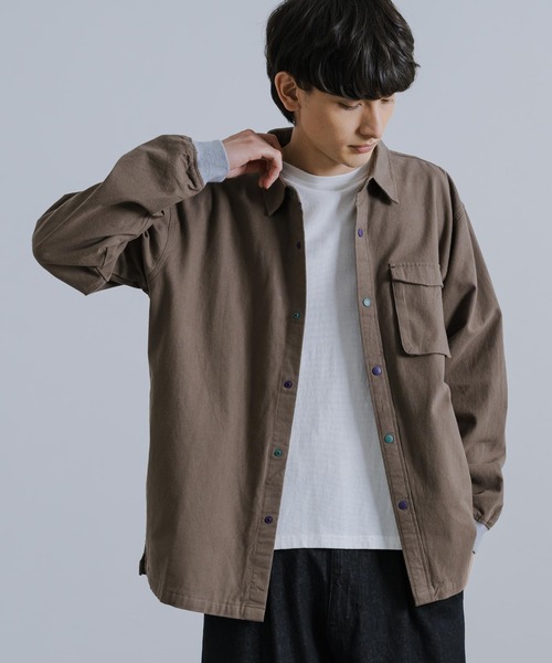 KRIFF MAYER（クリフメイヤー）の「KRIFF MAYER クリフメイヤー ビエラハッピーシャツ 2313402（シャツ/ブラウス・メンズ・チェック/モカ/マルチ/ネイビー/オフホワイト・XL/L/M）」の10枚目の写真