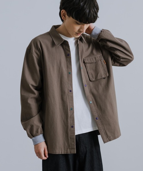 KRIFF MAYER（クリフメイヤー）の「KRIFF MAYER クリフメイヤー ビエラハッピーシャツ 2313402（シャツ/ブラウス・メンズ・チェック/モカ/マルチ/ネイビー/オフホワイト・XL/L/M）」の11枚目の写真