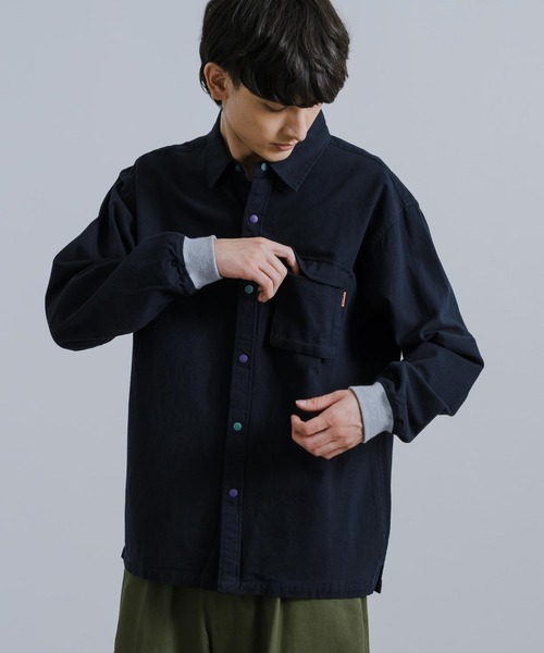 KRIFF MAYER（クリフメイヤー）の「KRIFF MAYER クリフメイヤー ビエラハッピーシャツ 2313402（シャツ/ブラウス・メンズ・チェック/モカ/マルチ/ネイビー/オフホワイト・XL/L/M）」の15枚目の写真