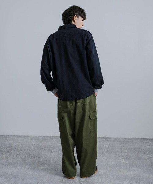 KRIFF MAYER（クリフメイヤー）の「KRIFF MAYER クリフメイヤー ビエラハッピーシャツ 2313402（シャツ/ブラウス・メンズ・チェック/モカ/マルチ/ネイビー/オフホワイト・XL/L/M）」の17枚目の写真