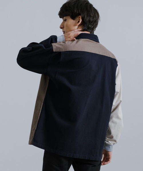 KRIFF MAYER（クリフメイヤー）の「KRIFF MAYER クリフメイヤー ビエラハッピーシャツ 2313402（シャツ/ブラウス・メンズ・チェック/モカ/マルチ/ネイビー/オフホワイト・XL/L/M）」の19枚目の写真