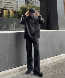 STRAY SHEEP | [STRAY SHEEP]ロゴ刺繍トラックパンツ(スウェットパンツ)