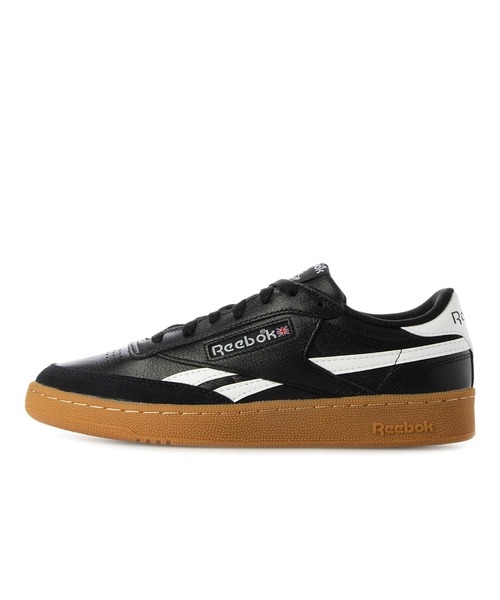 Reebok(リーボック)の「CLUB C 85 REVENGE VINTAGE 100202317(スニーカー・メンズ・ブラック・26.0cm/28.0cm/30.0cm/25.0cm/24.0cm/28.5cm/24.5cm/27.0cm/26.5cm/23.5cm/23.0cm/27.5cm/29.0cm/25.5cm/22.5cm)」の1枚目の写真