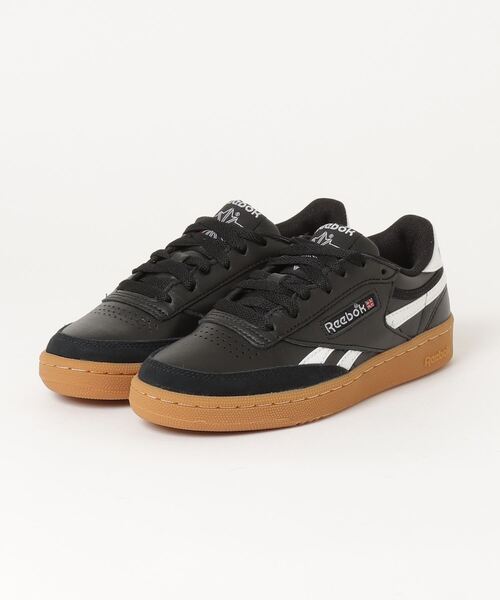 Reebok(リーボック)の「CLUB C 85 REVENGE VINTAGE 100202317(スニーカー・メンズ・ブラック・26.0cm/28.0cm/30.0cm/25.0cm/24.0cm/28.5cm/24.5cm/27.0cm/26.5cm/23.5cm/23.0cm/27.5cm/29.0cm/25.5cm/22.5cm)」の8枚目の写真