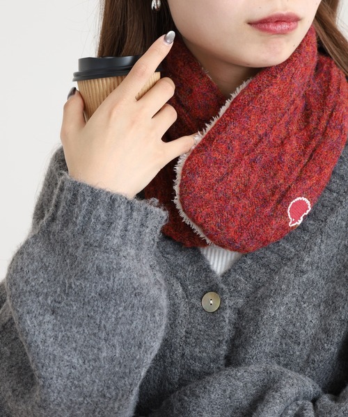 SCANDINAVIAN FOREST マグネット式ケーブルボアネックウォーマー